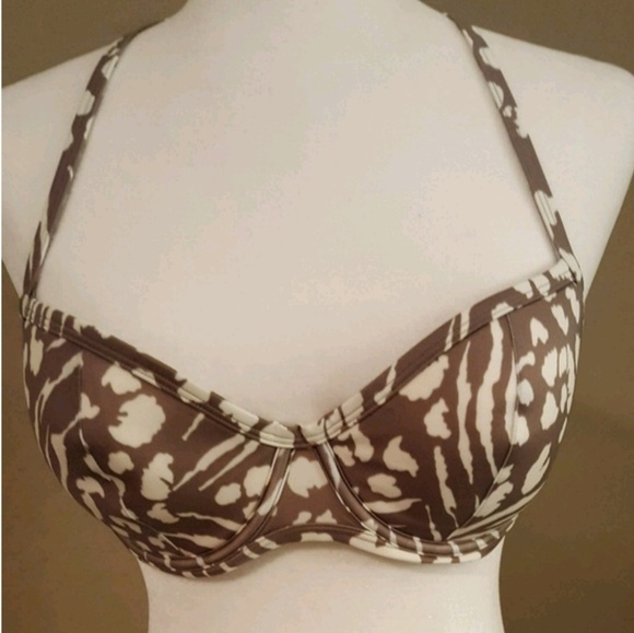 Victoria's Secret - Cream & Cocoa String Bikini - Picture 4 of 7